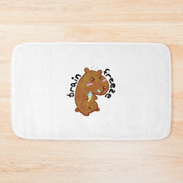 Item preview, Brain Freeze Capybara designed and sold by veroyuumi.