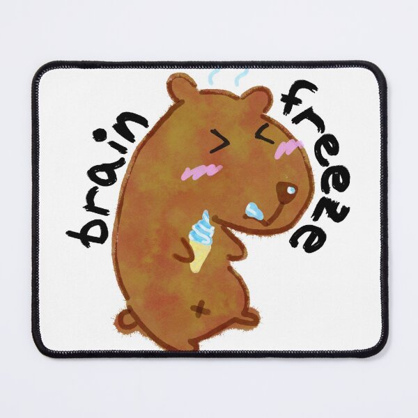 Item preview, Brain Freeze Capybara designed and sold by veroyuumi.
