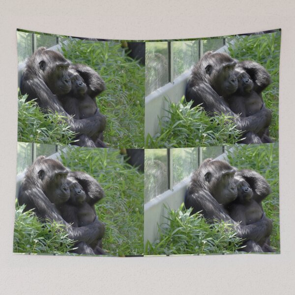 Item preview, Gorillas Kibibi and Moke at the National Zoo designed and sold by Zoo and Nature Photography by Karie.