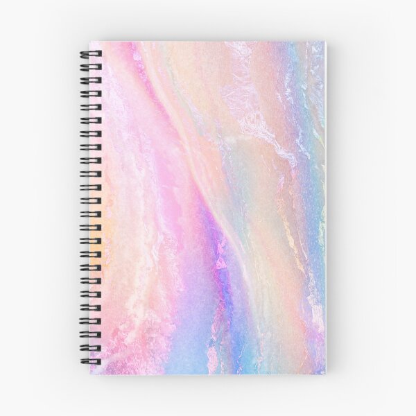 Item preview, Rainbow Hardcover Spiral Notebook designed and sold by HappyVibes01.