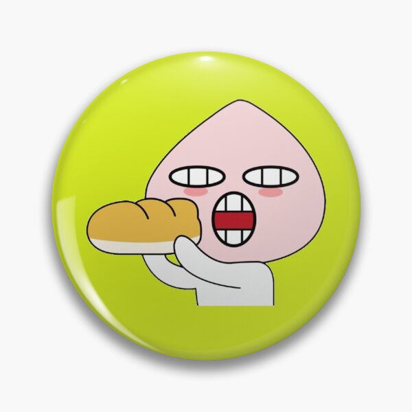 Item preview, Charming Apeach ate Bread designed and sold by Girardmanisha.