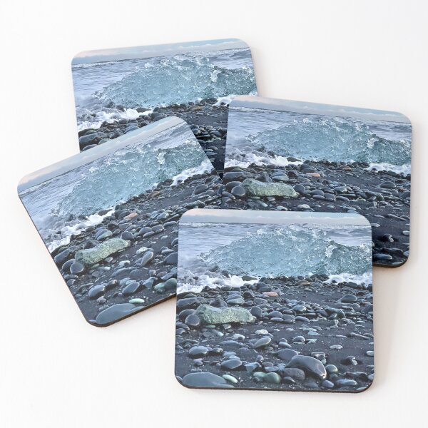 Item preview, Diamond Beach, Jökulsárlón Glacial Lagoon Iceland designed and sold by firstlightdawn.
