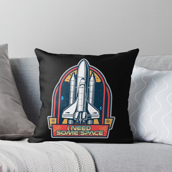 Item preview, I Need Some Space Space Shuttle Comic Illustration designed and sold by introversation.