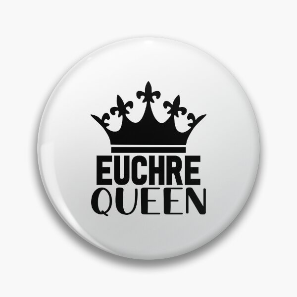 Item preview, Euchre Queen, Euchre Player, Card Game designed and sold by lfinkbeiner12.