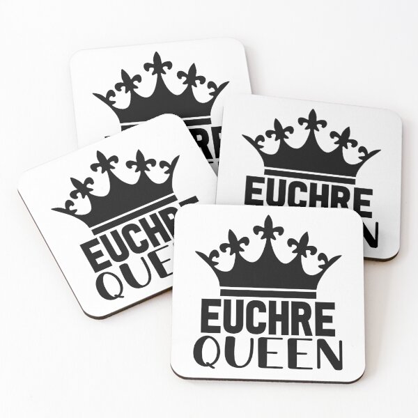 Item preview, Euchre Queen, Euchre Player, Card Game designed and sold by lfinkbeiner12.