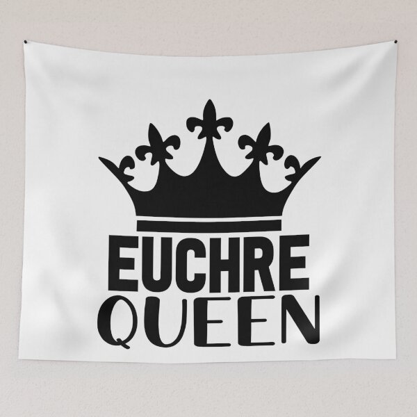 Item preview, Euchre Queen, Euchre Player, Card Game designed and sold by lfinkbeiner12.