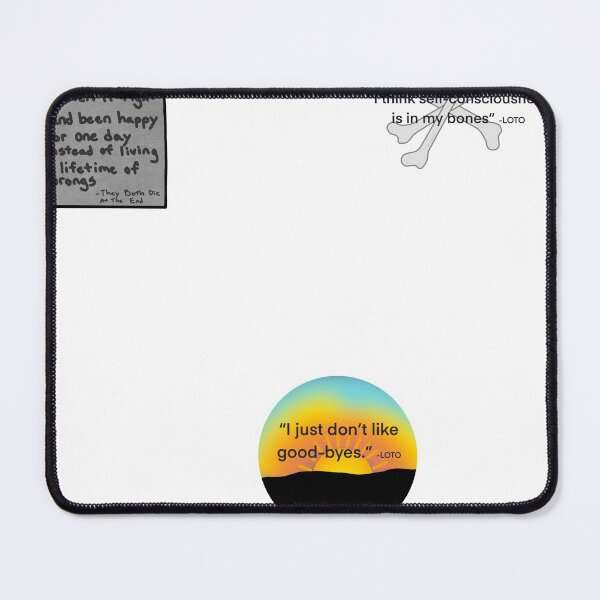 Item preview, Leah on the offbeat and they both die at the end quotes  designed and sold by artemisizzy.