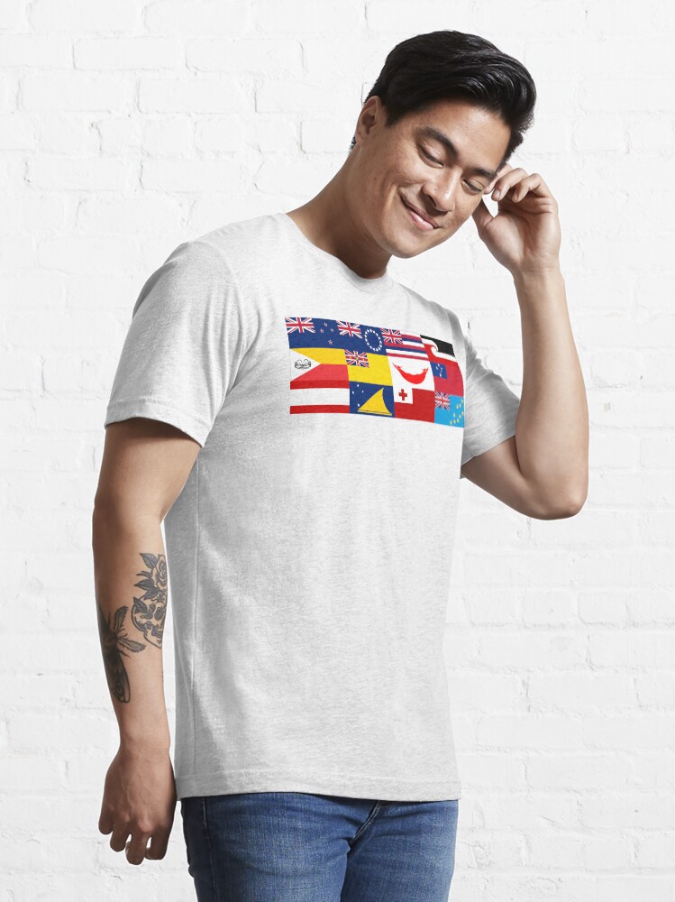 Alternate view of Flags of Polynesia - Pasifika Pacific Islands Essential T-Shirt