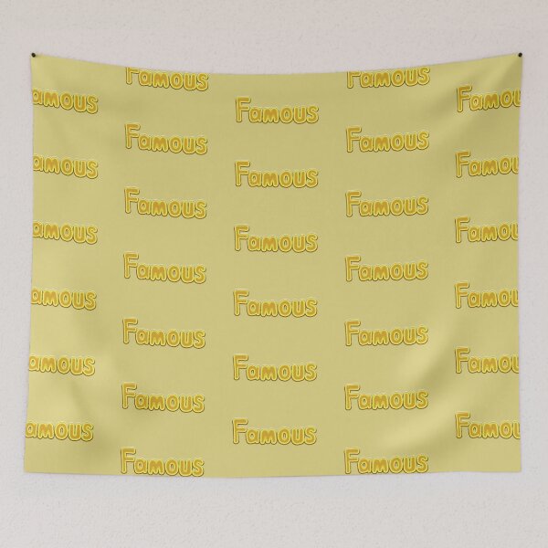 Item preview, Famous with Pastel Background designed and sold by HoorayDesigns.