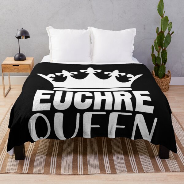 Item preview, Euchre Queen, Euchre Player, Card Game designed and sold by lfinkbeiner12.