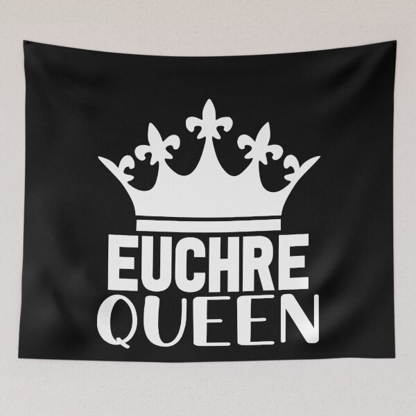 Item preview, Euchre Queen, Euchre Player, Card Game designed and sold by lfinkbeiner12.