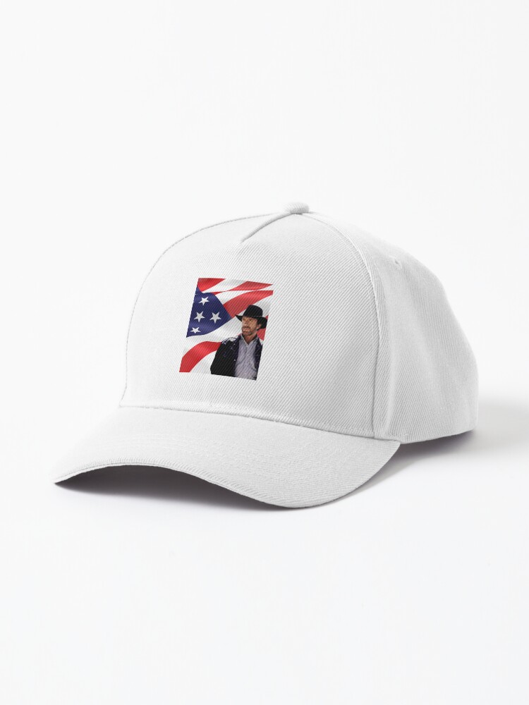 Walker Texas Ranger Chuck Norris Patriotic 20 Retro Graphic Shir Cap for  Sale by IANVALD