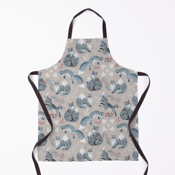 Item preview, Nordic Woodland Fox Folk Art designed and sold by Art Sage.