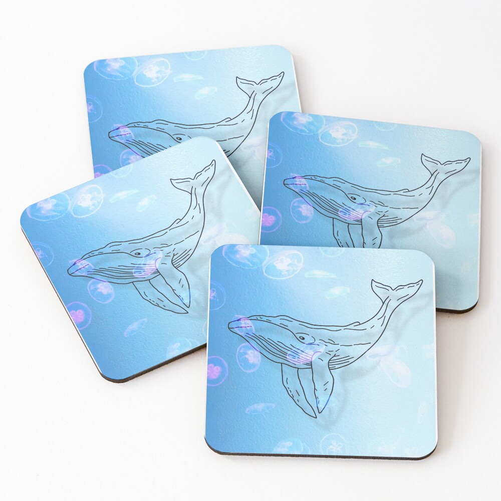 Item preview, Coasters (Set of 4) designed and sold by UponRaspberry.