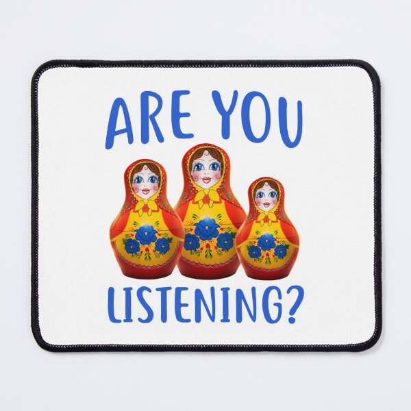 Item preview, Are You Listening - The Masked Singer   designed and sold by LoveLifeGallery.