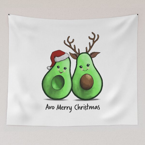 Item preview, Avo Merry Christmas Classic T-Shirt designed and sold by AnikaPowlowski.