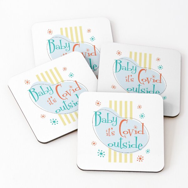 Item preview, Baby It's Covid Outside - Covid Pandemic Humor designed and sold by DesignByLeo.