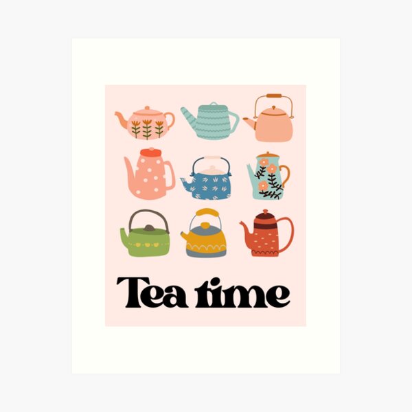 Item preview, Tea time, tea designed and sold by Blaubeerspinne.