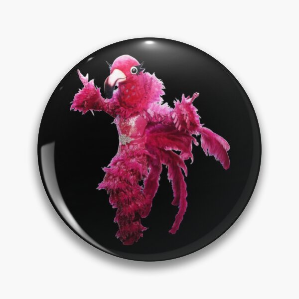 Item preview, CMasked Singer US Season 2 Costume - Flamingo   designed and sold by LoveLifeGallery.