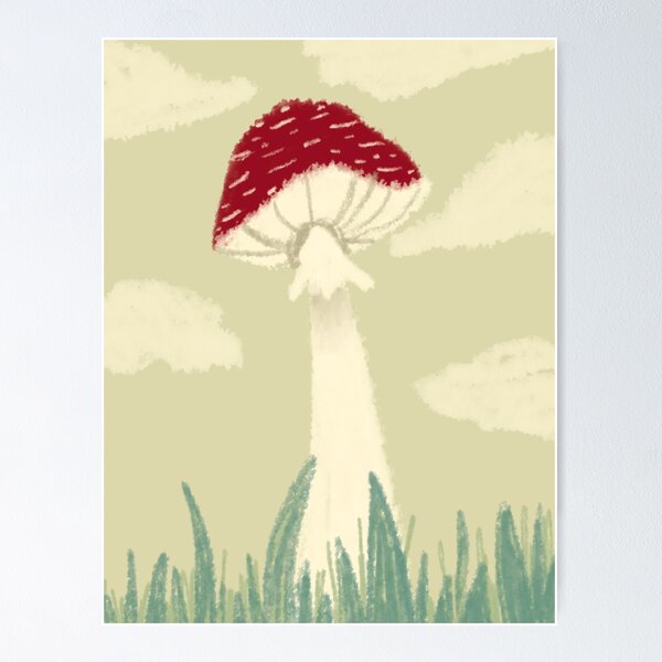 Item preview, Amanita Muscaria Painting  designed and sold by KaitLouise.
