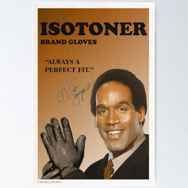 Item preview, OJ Simpson Gloves | Perfect Fit Gloves designed and sold by heavypants.