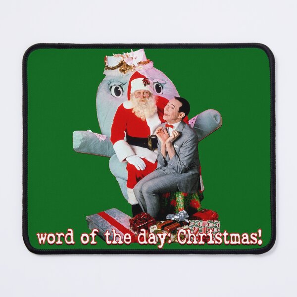 Item preview, Retro 80s Christmas Pee Wee Word of the day Tribute designed and sold by 90snerd.