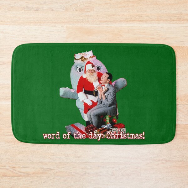 Item preview, Retro 80s Christmas Pee Wee Word of the day Tribute designed and sold by 90snerd.