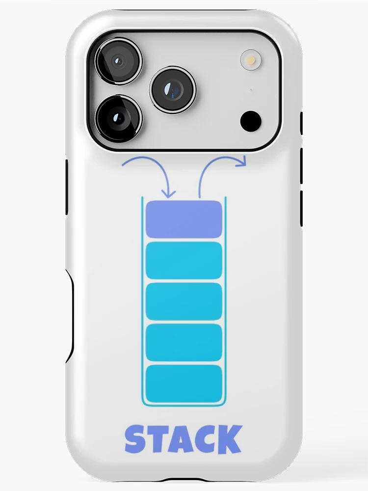 Thumbnail 1 of 4, iPhone Case, Stack Data Structure designed and sold by Mechashadow.