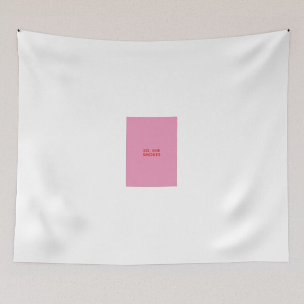 Item preview, So, She Smokes - The Royal Tenenbaums Quote designed and sold by Liam van Eeden.
