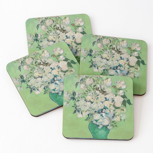 Item preview, Vincent Van Gogh "Roses" designed and sold by Alexandra Dahl.