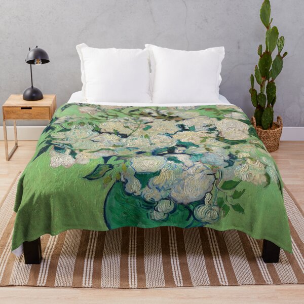 Item preview, Vincent Van Gogh "Roses" designed and sold by Alexandra Dahl.
