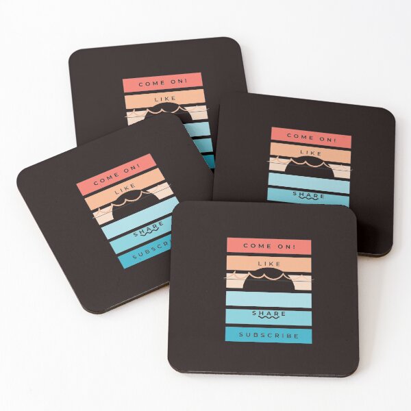 Item preview, Come on ! Like , Share, Subscribe designed and sold by KkCreationas.
