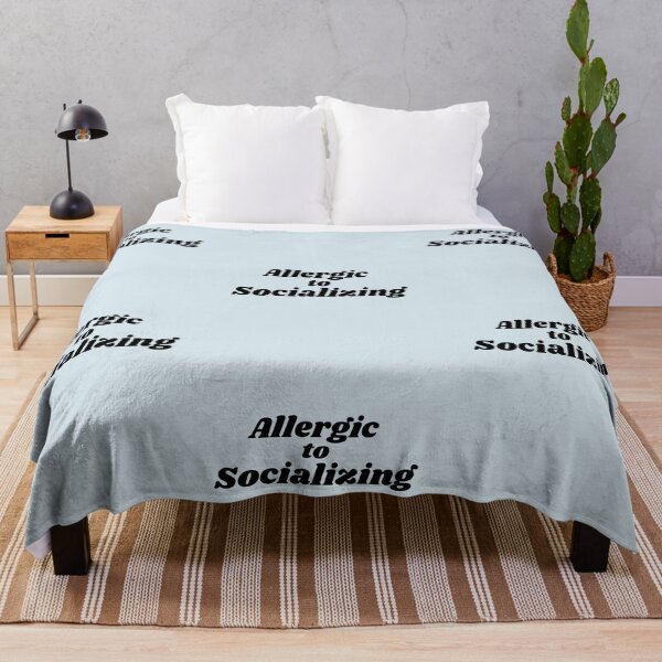 Item preview, Allergic to Socializing designed and sold by FauxAesthetic.