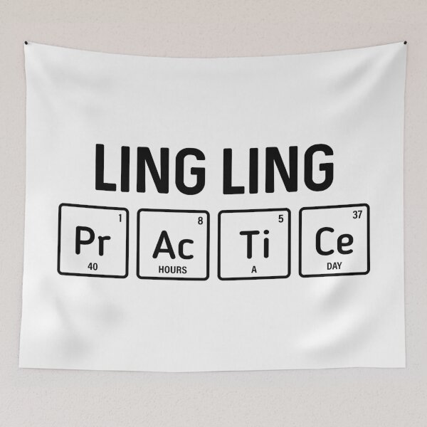 Item preview, Ling Ling Practice 40 Hours A Day  designed and sold by allysmar.