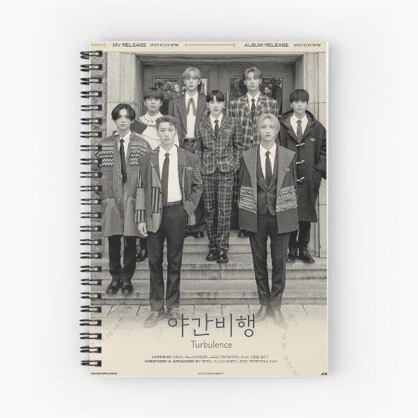 Item preview, ATEEZ ZERO : FEVER EPILOGUE 야간비행(Turbulence) designed and sold by HaloHaloShine.