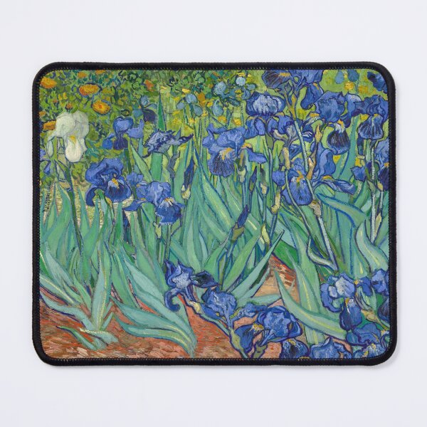 Item preview, Vincent Van Gogh "Irises" 1889 designed and sold by Alexandra Dahl.