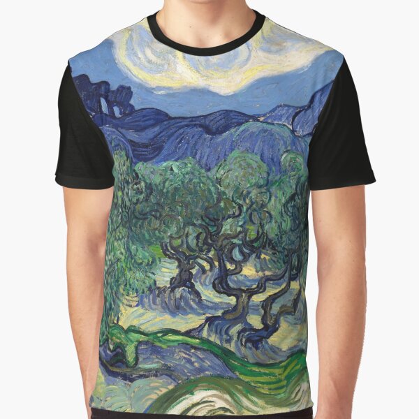 Vista previa del artículo con la obra «Vincent Van Gogh "Los olivos" 1889», diseñado y vendido por Alexandra Dahl.