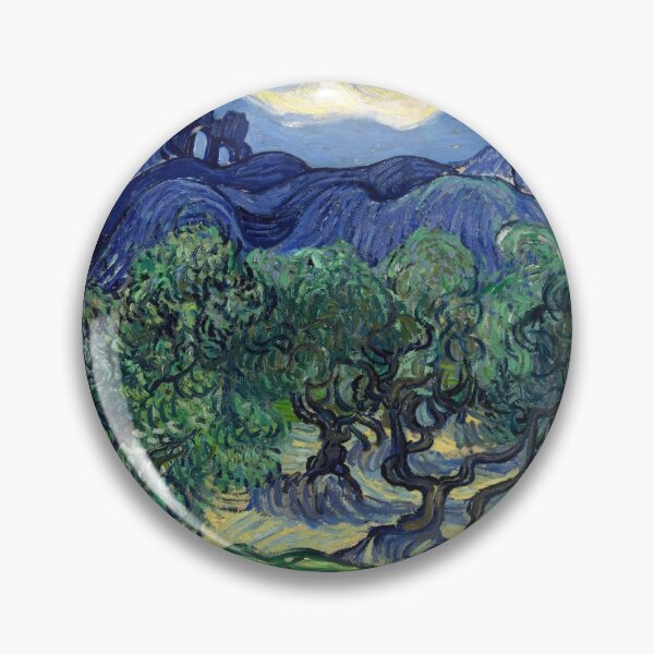 Artikelvorschau, Vincent Van Gogh "Die Olivenbäume" 1889 entworfen und verkauft von Alexandra Dahl.