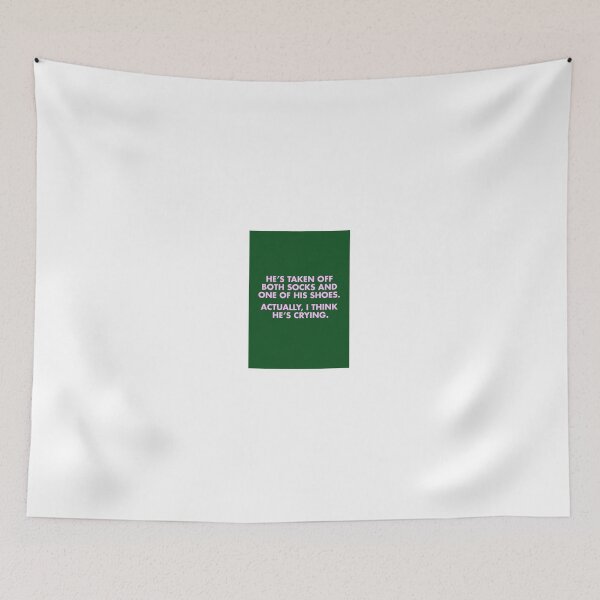 Item preview, Actually, I Think He's Crying - The Royal Tenenbaums Quote designed and sold by Liam van Eeden.