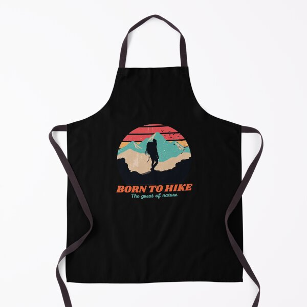 Item preview, Vintage Sunset Retro. Born to hike. The great of nature. designed and sold by PrintNJoy.