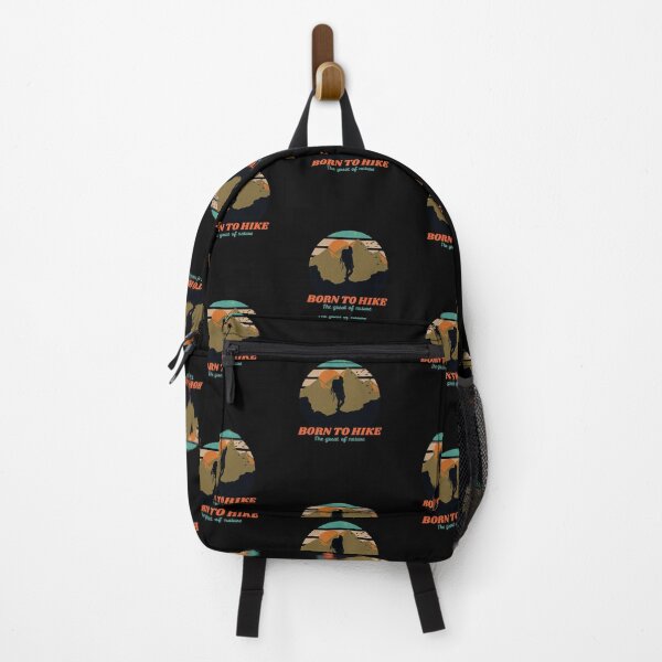 Item preview, Vintage Sunset Retro. Born to hike. The great of nature. designed and sold by PrintNJoy.