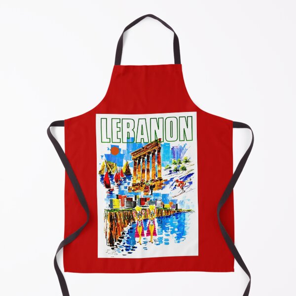 Item preview, LEBANON ; Vintage Abstract Travel Advertising Print designed and sold by posterbobs.