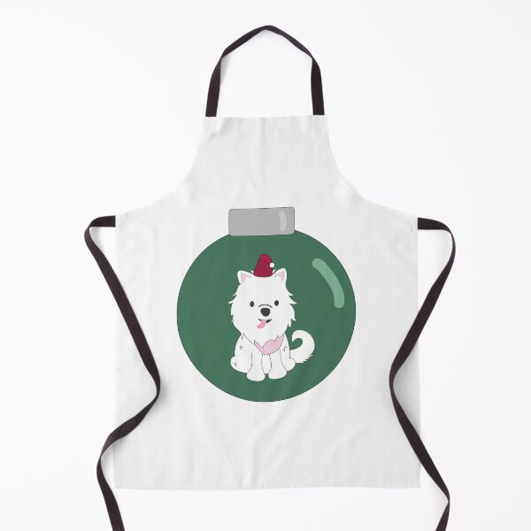 Item preview, Happy Christmas Samoyed Ornament designed and sold by anitabot.