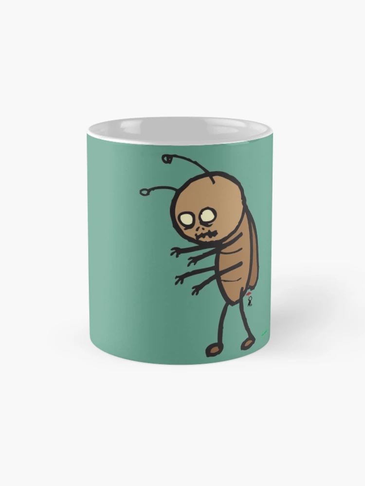 Thumbnail 4 of 6, Coffee Mug, Zombug! designed and sold by InkRain.