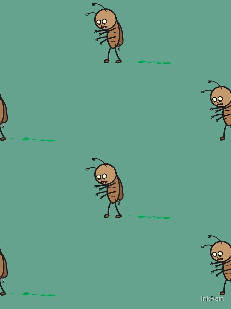 Thumbnail 3 of 3, Scarf, Zombug! designed and sold by InkRain.