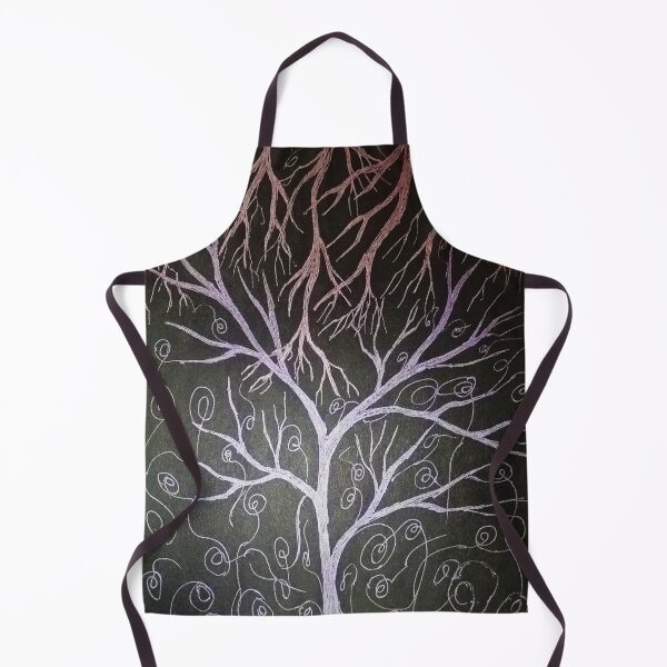 Item preview, Abstract forest on black background designed and sold by justdepressed.