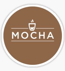 Mocha Sticker