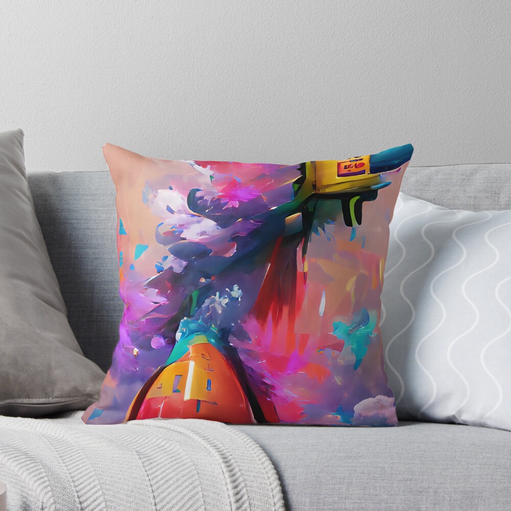 Item preview, Throw Pillow designed and sold by AndyWilde.