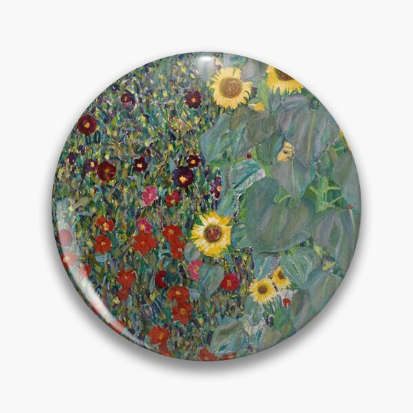 Item preview, Gustav  Klimt's Farm Garden With Sunflowers designed and sold by AzRedB.