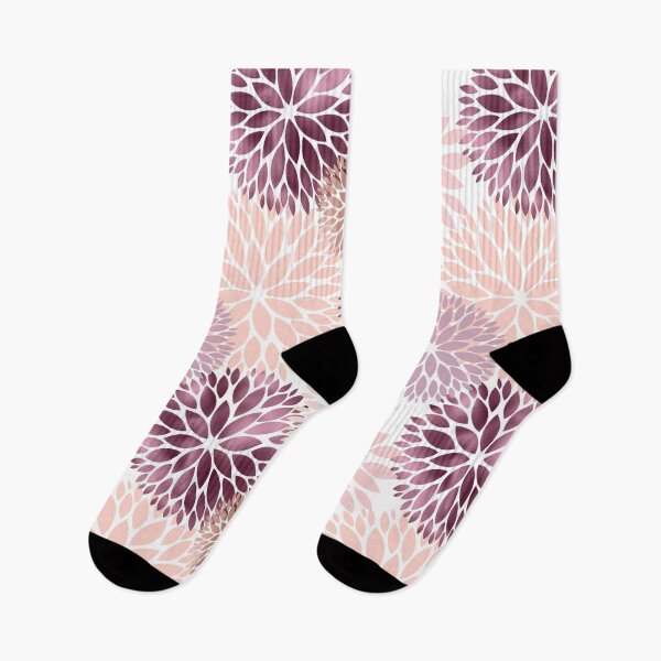 Item preview, Pink Purple Dahlia Flowers designed and sold by Meliafroggy.